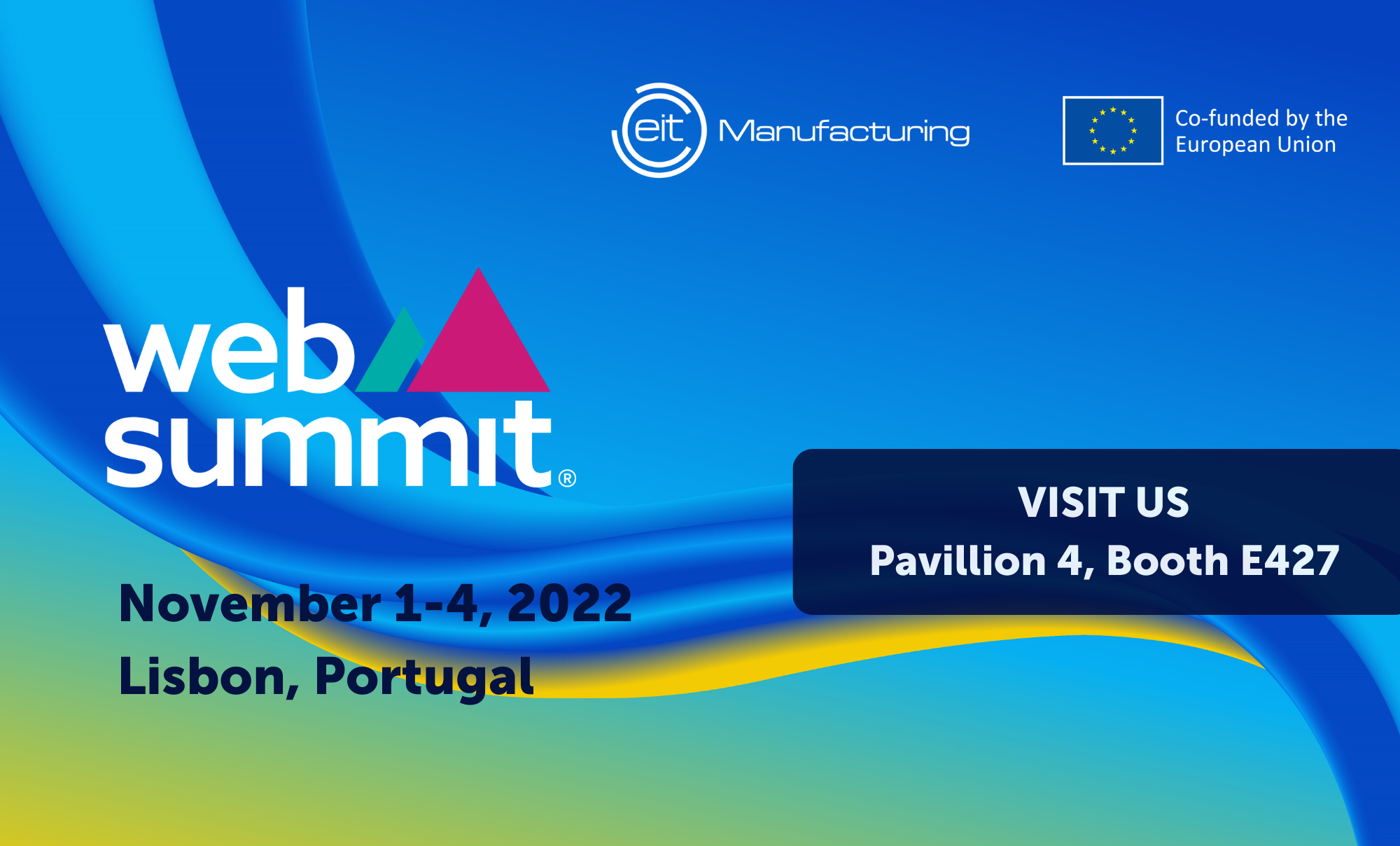 Masterclass at Web Summit Lisbon EIT Manufacturing